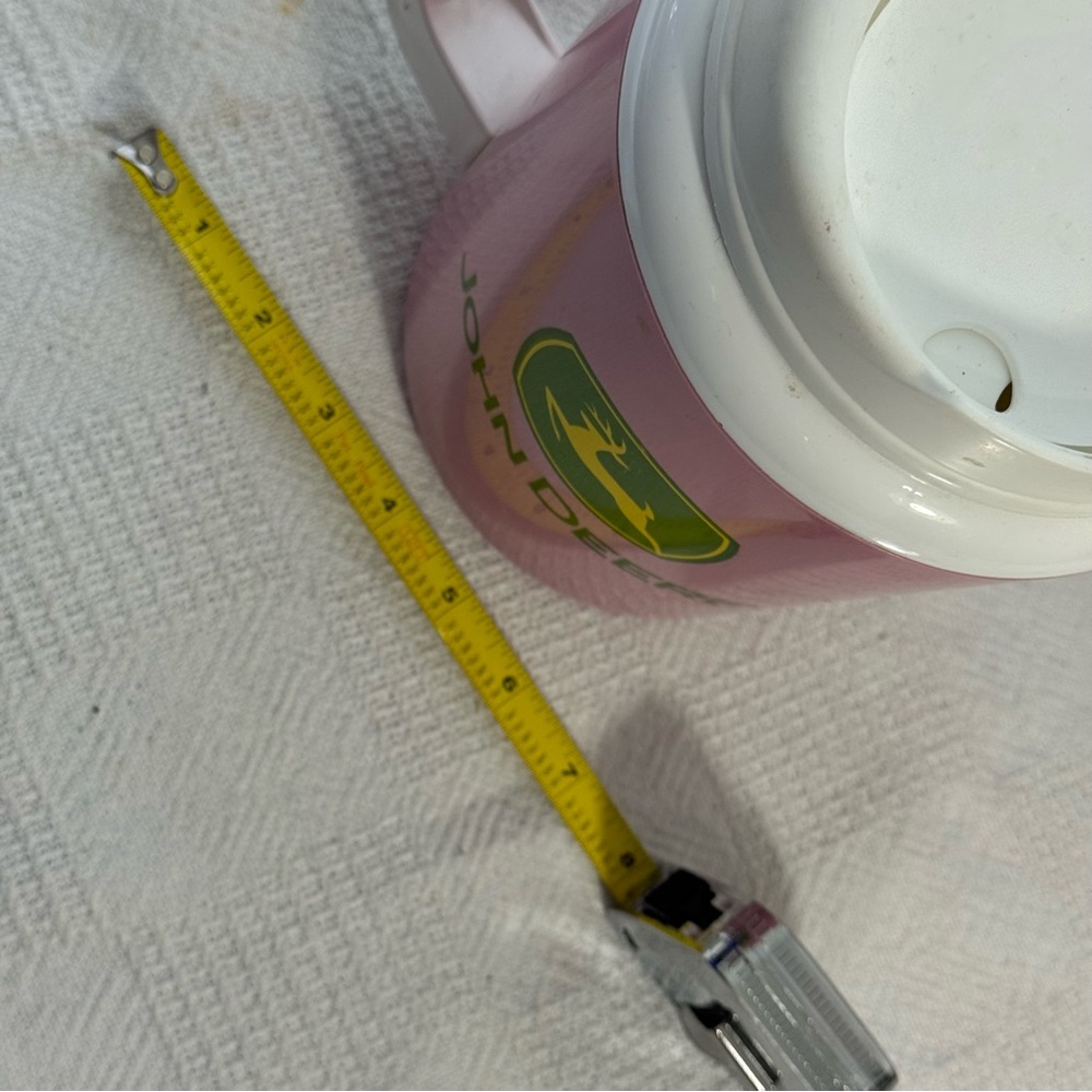 JOHN DEERE THERMO-SERV SUPER INSULATED 32 OZ PINK TRAVEL MUG - Picture 6 of 6